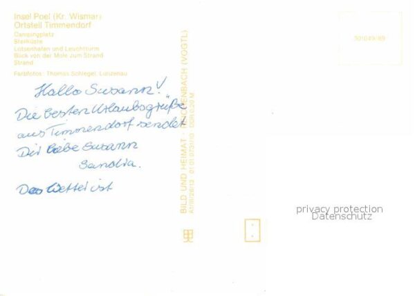 Insel Poel Timmendorf Campingplatz Steilküste Lots – Bild 2