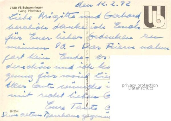 Schwenningen Neckar Ev Pfarrhaus – Bild 2