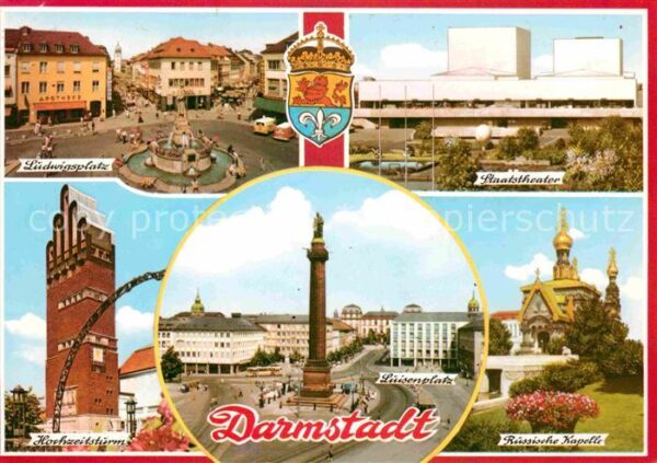 Darmstadt Ludwigsplatz Staatstheater Hochzeitstur