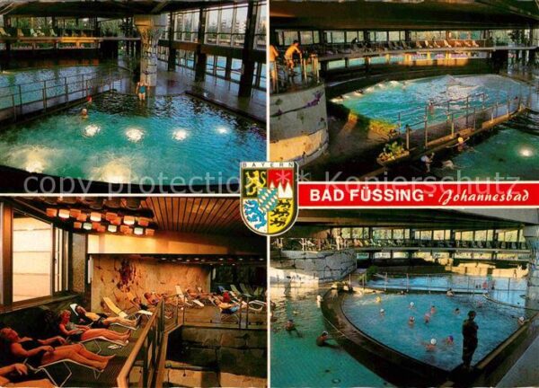 Bad Fuessing Johannesbad Thermalbecken Bewegungsbäde