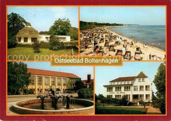 Boltenhagen Ostseebad Konsum Gaststätte Pavillon Strand FDGB