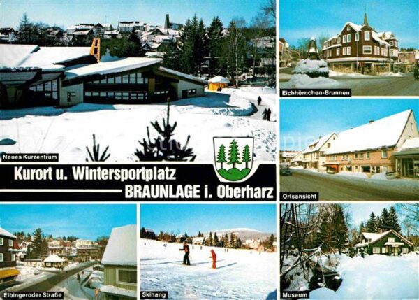 Braunlage Neues Kurzentrum Eichhörnchen Brunnen O