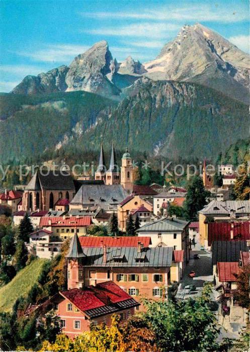 Berchtesgaden mit Watzmann