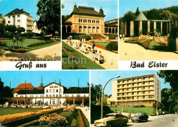 Bad Elster Haus Parsifal Kurhaus Moritzquelle Bade