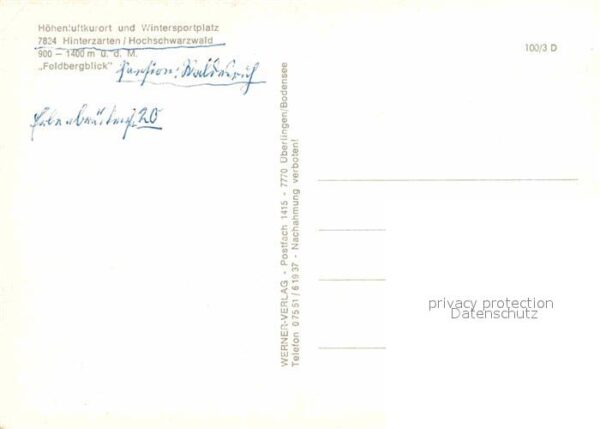 Hinterzarten Feldbergblick – Bild 2