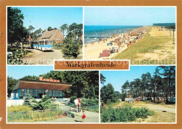 Markgrafenheide Rostock Buswendeschleife Strand Gaststätte Krak
