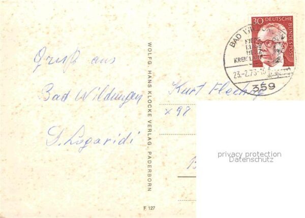Bad Wildungen Georg Victor Quelle Altstadt Wandelhall – Bild 2