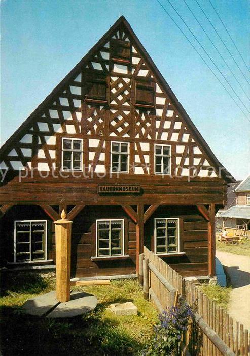 Landwuest Vogtländ Bauernmuseum Bauernhaus um 178