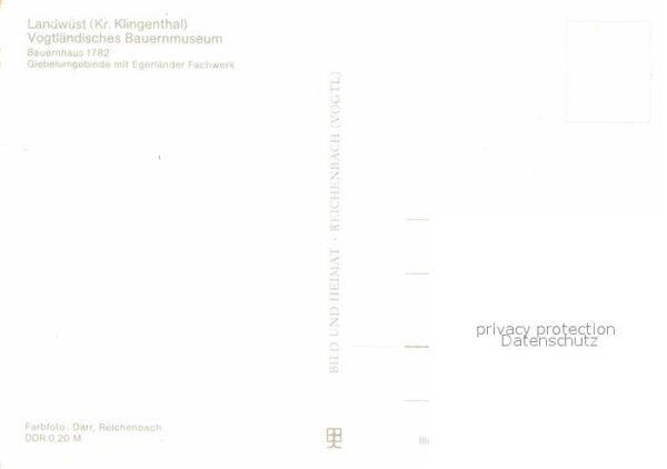 Landwuest Vogtländ Bauernmuseum Bauernhaus um 178 – Bild 2