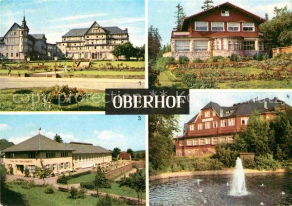 Oberhof Thueringen Ernst Thälmann HausCafe Luisensitz Haus