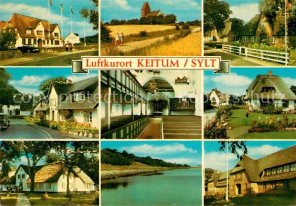 Keitum Sylt Orts und Teilansichten