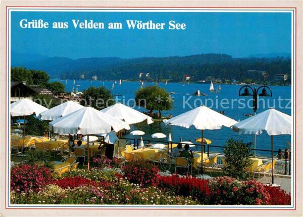 Velden Woerthersee Promenadencafe Seeblick