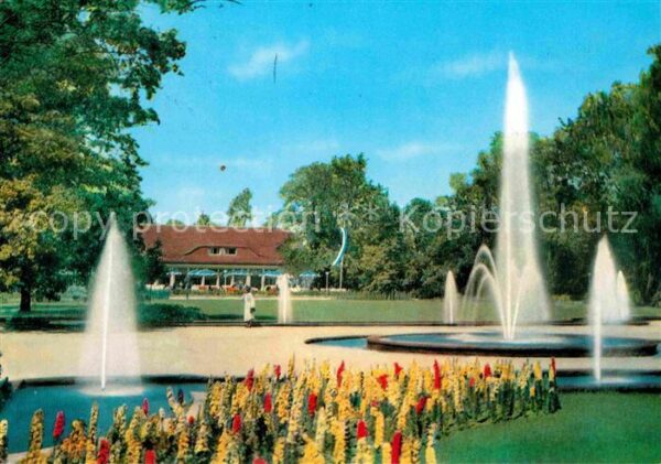 Fuerth Bayern Stadtpark Fontänenhof Milchgaststätte