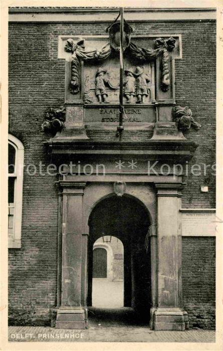 Delft Prinsenhof Museum Eingangstor