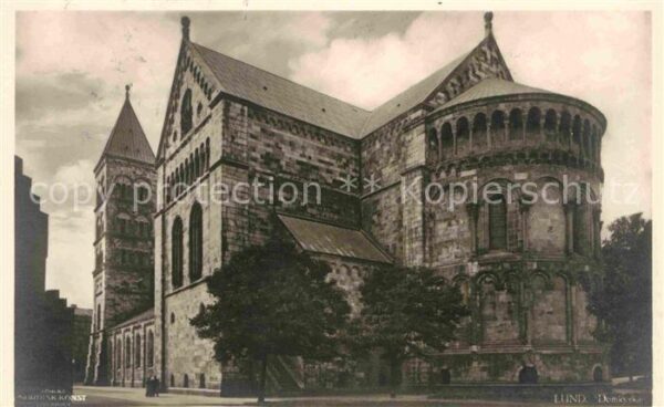 Lund Skane Lan Domkyrkan Domkirche