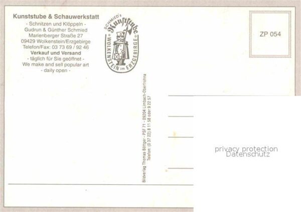 Wolkenstein Erzgebirge Kunststube Schauwerkstadt – Bild 2