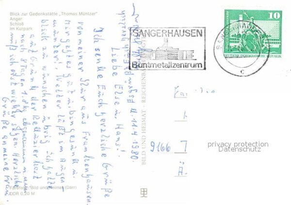 Bad Frankenhausen Gedenkstätte Thomas Müntzer Anger Schlo – Bild 2