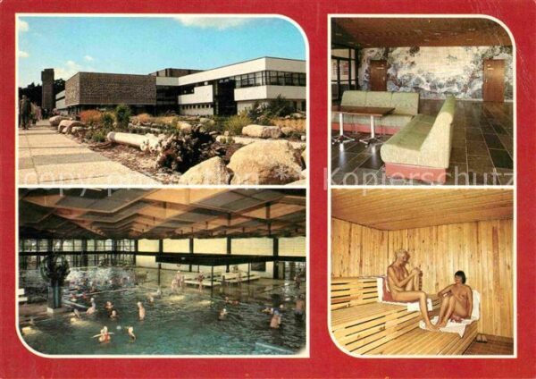 Zinnowitz Ostseebad Feriendienst der IG Wismut Meerwasserha