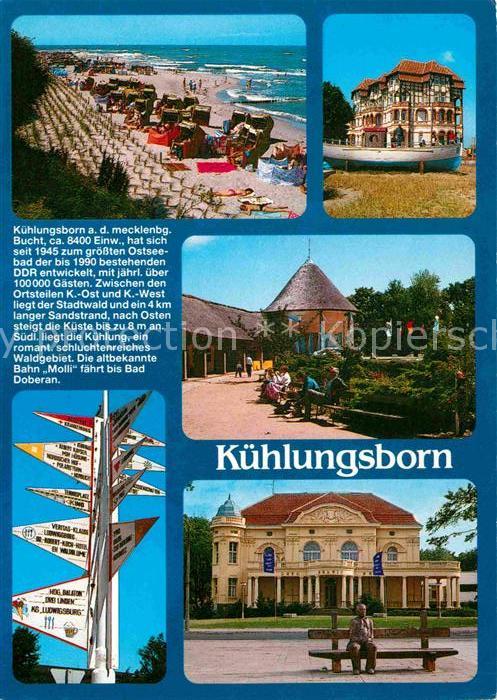 Kuehlungsborn Ostseebad Strand Ferienheim Meerwasserschwimmhall
