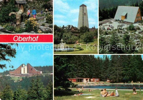 Oberhof Thueringen Botanischer Garten Gebirgsflora FDGB Er