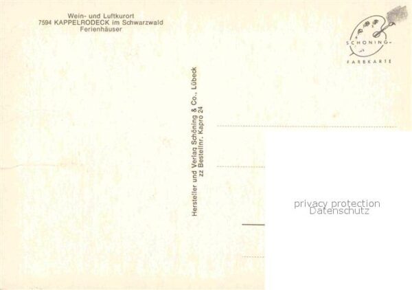 Kappelrodeck Ferienhäuser Weinort Luftkurort Schwarz – Bild 2