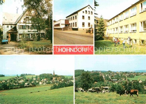 Hohndorf Stollberg Gaststätte Kulturhaus Kindergarten Teil