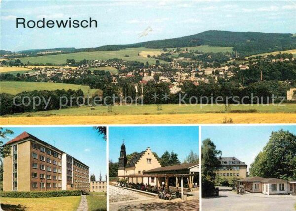 Rodewisch Übersicht Internat Fachschule für Ökono