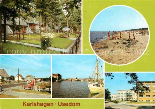 Karlshagen Bungalowsiedlung Strand Hauptstrasse Ha