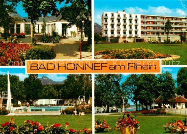 Bad Honnef Kurhaus Park Freibad