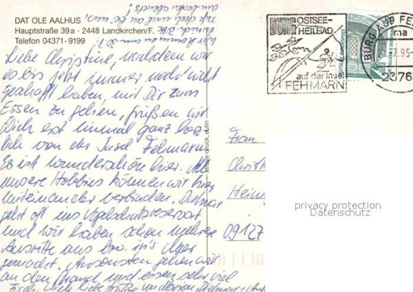 Landkirchen Fehmarn Dat ole Aalhus – Bild 2