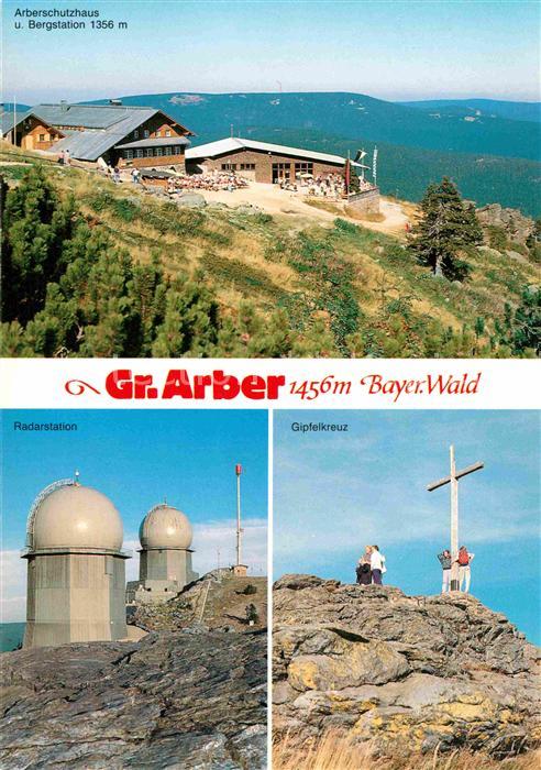 Grosser Arber Arberschutzhaus Bergstation Radarstatio