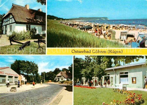 Goehren Ruegen Mönchguter Heimatmuseum Strand HO Kaufh