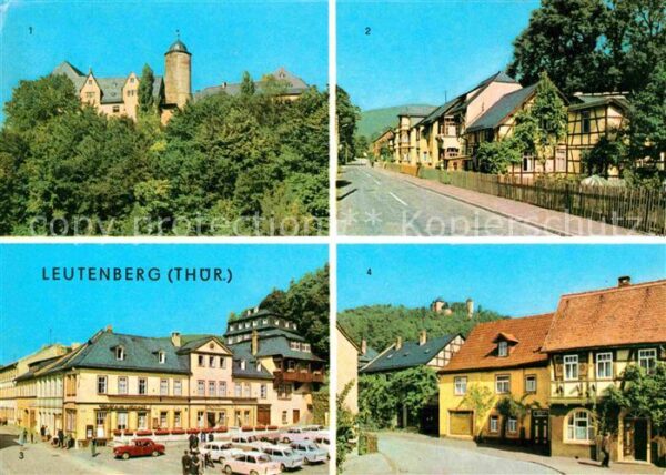 Leutenberg Thueringen Friedensburg Wurzbacher Strasse Markt H