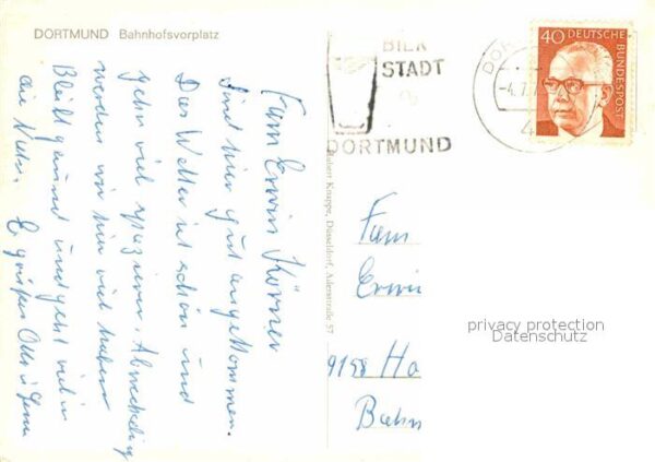 Dortmund Bahnhofsvorplatz Fontäne – Bild 2