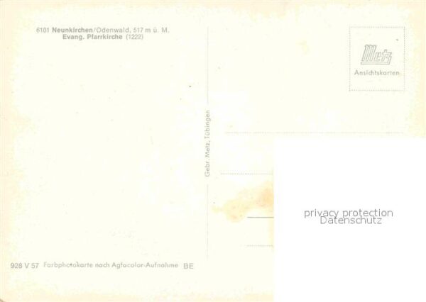 Neunkirchen Odenwald Evangelische Pfarrkirche Innenansicht – Bild 2