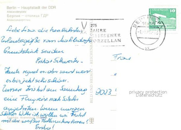 Berlin Alexanderplatz Hauptstadt der DDR – Bild 2