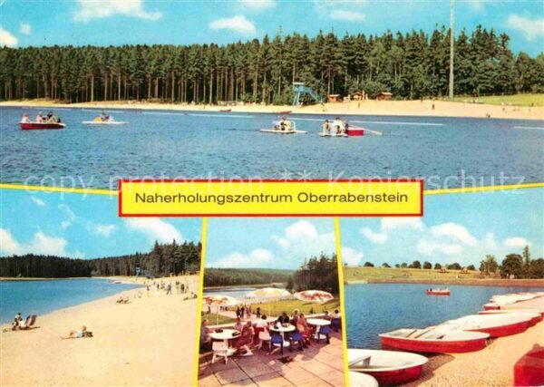 Karl-Marx-Stadt Naherholungszentrum Oberrabenstein Bade