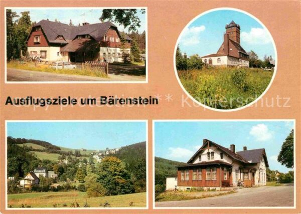 Baerenstein Annaberg-Buchholz Ausflugsziele Gaststätten der Umgebung