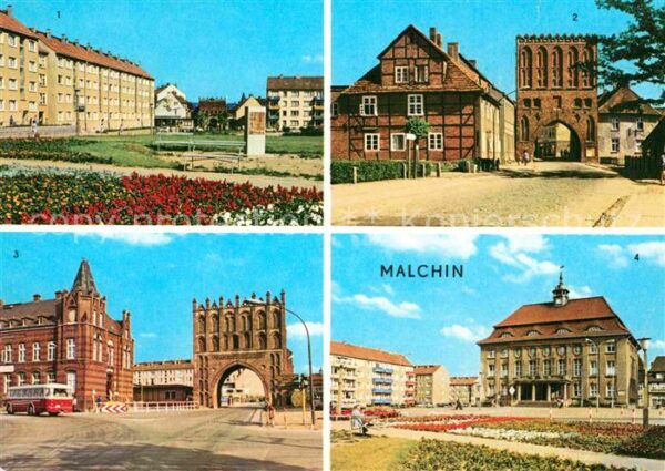 Malchin Demmin Karl Dressel Strasse Steintor Kalensche