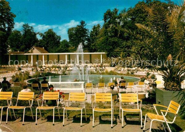 Bad Neuenahr-Ahrweiler Kurgarten Springbrunnen