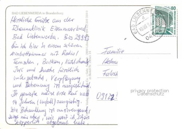 Bad Liebenwerda Rossmarkt Rathaus Markt – Bild 2