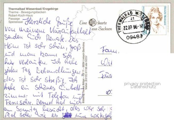 Wiesenbad Therme Robert Koch Haus Passage Speises – Bild 2