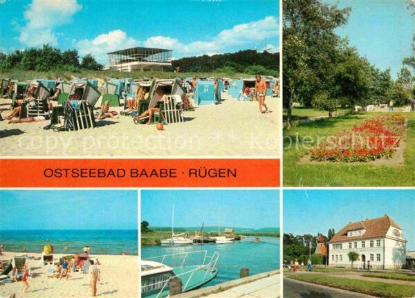 Baabe Ostseebad Ruegen HO Gaststätte Inselparadies Konzertplat