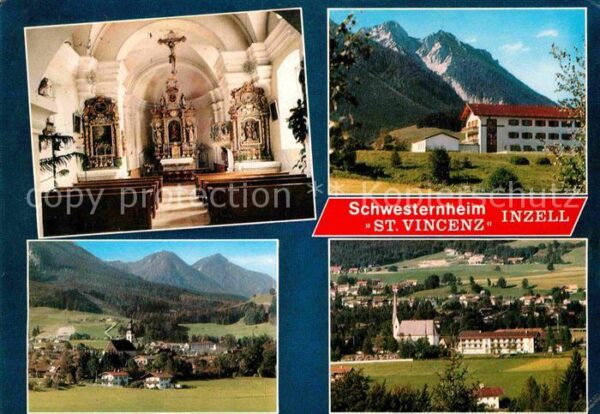 Inzell Schwesternheim St Vincenz Frauenkirche