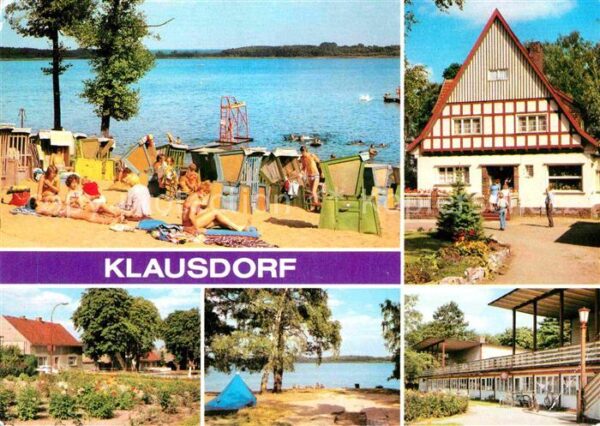 Klausdorf Mellensee Strandbad Jugendherberge Dorfaue Campin