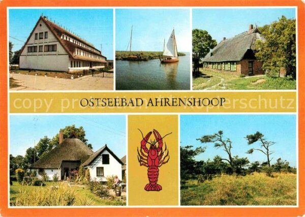 Ahrenshoop Ostseebad Niehagen Betriebsferienheim Rohrdachhau