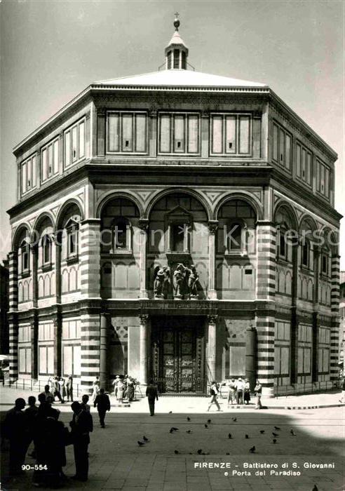 Firenze Florenz Battistero di San Giovanni e Porta del