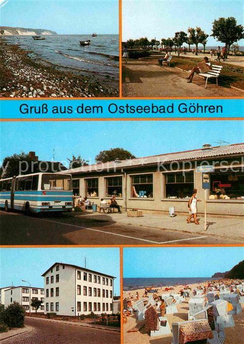 Goehren Ruegen Südstrand Strandpromenade HO Kaufhalle