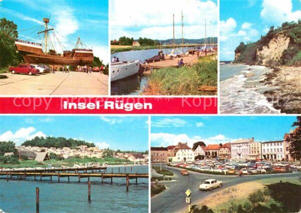 Sassnitz Ostseebad Ruegen Piratenschiff Sellin Segelhafen Steiluf