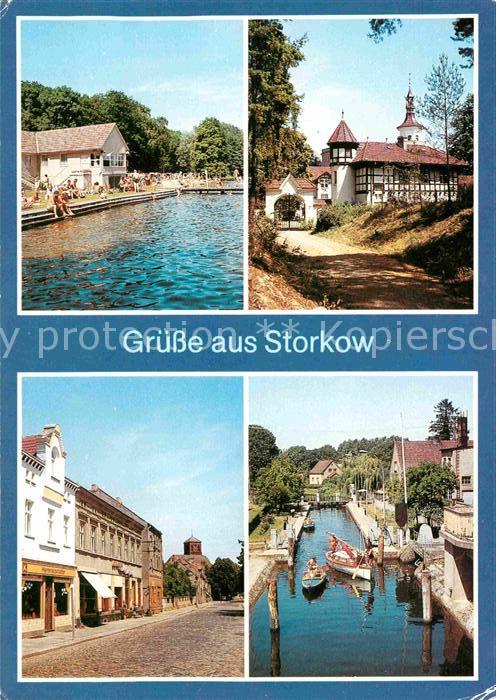 Storkow Mark Strandbad Storkower See Ingenieurschule